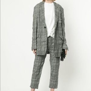 R13 PJ Pant Prince of Wales Size XS